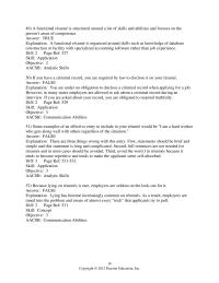 Business Communication Chapter 18 2 A functional résumé is structured around a list of skills and abilities and focuses on the person’s areas of competence.