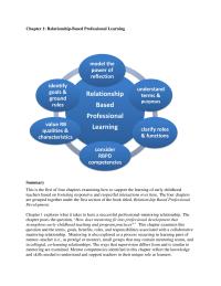 Chapter 1 Homework This is the first of four chapters examining how to support the learning of early&nbsp;