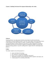 Chapter 2 Homework Exploring effective ways that mentors initially join and plan for professional learning&nbsp;