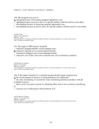 Economics Chapter 1d 4 Suppose that an economy is producing on its production possibilities curve