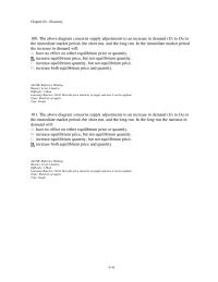 Economics Chapter 4d 3 100 The Above Diagram Concerns Supply Adjustments Increase Demand D1 D2 The