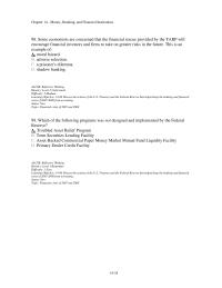 Economics Chapter 14d 3 Some Economists Are Concerned That The Financial Rescue Provided The Tarp