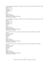 Accounting Chapter 2 2 A business collects cash from a customer in payment of accounts receivable