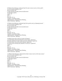 Accounting Chapter 5 3 Which of the following is subtracted from Gross profit to arrive at Operating income