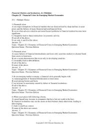 Finance Chapter 25 1 D topic 2 Preventing Emerging Market Financial Crises question Status New Question11