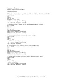 Accounting Chapter 9 1 The cost of land includes the cost of removing unwanted buildings.