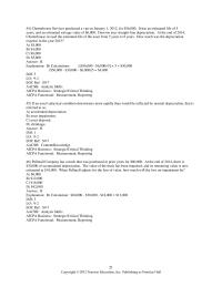 Accounting Chapter 9 2 A loss on disposal of an asset is recorded when cash received is less than book value