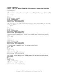 Accounting Chapter 11 1&nbsp;Installment payments for mortgages are normally paid once per year