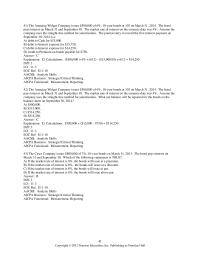 Accounting Chapter 11 3 Accounts payable is always shown on the balance sheet in current liabilities.
