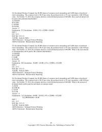 Accounting Chapter 12 3 If a company has a strong rate of return on common stockholders’ equity