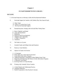 Chapter 2 Chapter 2 The successful education of children with special needs will demands