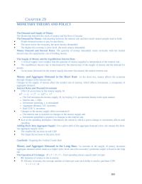 Economic CHAPTER 29MONETARY