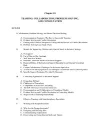 Chapter 10 Chapter 10 Dealing with Conflict: Perspective Taking and the Process of Conflict Resolution
