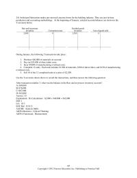 Accounting Chapter 18 4 Losses caused by downtime in the production process are considered
