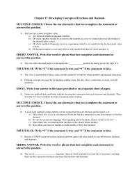 Chapter 17 Chapter 17 Which is true about the algorithm for decimal multiplication