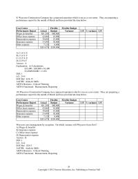Accounting Chapter 24 2 Waycross Construction Company has a pipe yard operation which is run as a cost center