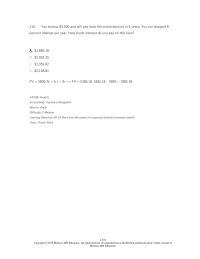 Finance Chapter 4 6 You Borrow 3500 And Will Pay Back The Entire Amount Years