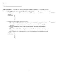 Chapter 15 1 Which of the logic families listed below allows the highest operating frequency