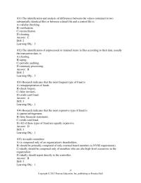 Accounting Chapter 04 2 Which one of the following is not an element of the internal control process