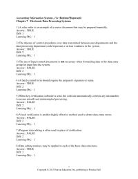 Accounting Chapter 07 1 A sales order is an example of a source document that may be prepared manually