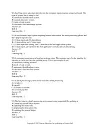 Accounting Chapter 07 2 Documents Batch Control Totals For Batches Input Data Transmitted Between User departments And