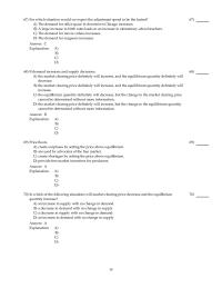 Chapter 4 2 For which situation would we expect the adjustment speed to be the fastest