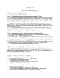 Chapter 17 1 Mixed methods Research Teaching Activities For