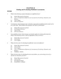 Chapter 18 1 Items Are Reviewed Content Specialists Items Are