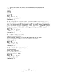 Chapter 14 2 Which of the following sections of a retail store would be most valuable
