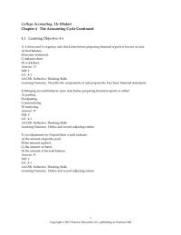 International Business Chapter 4 1 Bringing account balances up to date before preparing financial reports is called