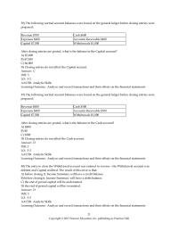 International Business Chapter 5 2 When Income Summary has a credit balance and the account is closed
