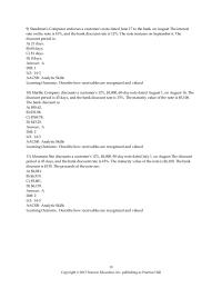 International Business Chapter 14 2 The entry to record the cash received on a note discounted at less than face value is to