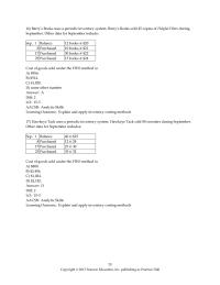 International Business Chapter 15 2 Which of the following should not be included in inventory costs