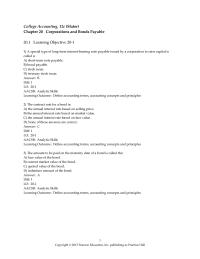 International Business Chapter 20 1 The amount to be paid on the maturity date of a bond is called the