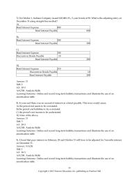 International Business Chapter 20 3 At year end there was no accrual of interest on a bond payable