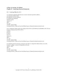 International Business Chapter 22 1&nbsp;A statement comparing data from two or more consecutive periods is called