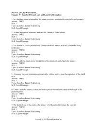 Business Law Chapter 49 1&nbsp;A landlord’s right to receive rent is not transferable