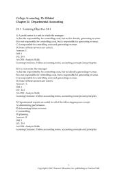 International Business Chapter 24 1 &nbsp;Departmental reports are useful for all of the following purposes except