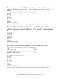 International Business Chapter 24 2 Which of the following expenses is the most difficult to allocate to departments