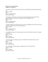 Business Law Chapter 53 1 A divorce is the only legal method of terminating a marriage