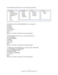 Accounting Chapter 2 2 Which of the relationships below is a many-to-many relationship