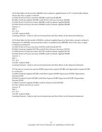 International Business Chapter 25 2&nbsp;Work-in-Process Inventory is debited when goods are transferred to finished goods