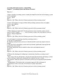 Accounting Chapter 4 1 What are the advantages of configuring or customizing a baseline accounting system