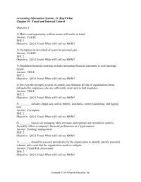 Accounting Chapter 10 1 Fraudulent financial reporting includes misstating financial statements to meet earnings targets