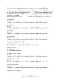 Accounting Chapter 12 2 Which of the following is an incident or occurrence that originates inside an organization