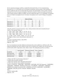 Management Mod A 2 A toy manufacturer has three different mechanisms that can be installed