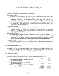 Chapter 05 2 Contributions that are restricted by the donor are reported as increases in unrestricted