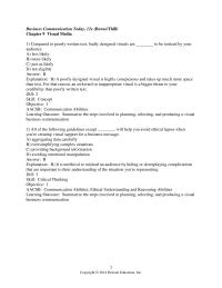 Chapter 9 1 The best visual for illustrating a manufacturer’s quality control process would be a
