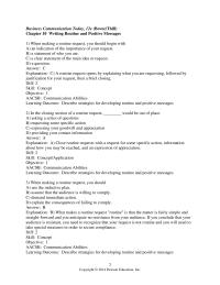 Chapter 10 1 Which of the following would be the best opening for a routine request