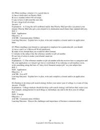Chapter 18 2 When emailing your résumé to a prospective employer for a particular job